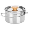 Stainless Steel Kettle Portable Folding Coffee Tea Pot for Outdoor