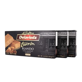 Delaviuda Turron Soft Almond Nougat Blando - 5.29 OZ (3 Pack)