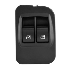 Power Window Switch, Akozon 735461275 WS228 Electric Window Switch with Frame for Nemo 2008-2014 Fiorino 1998-2001 Bipper 2008 Bipper Tepee 2008-2014