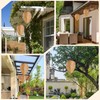 4 Pack Paper Wasp Trap, Fake Wasp Traps Outdoor Hanging
