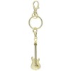 nakano All Music Keychain Electric Guitar Gold mm120khegg