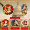 20Pcs USA 250th Anniversary Challenge Coin – High Relief Eagle