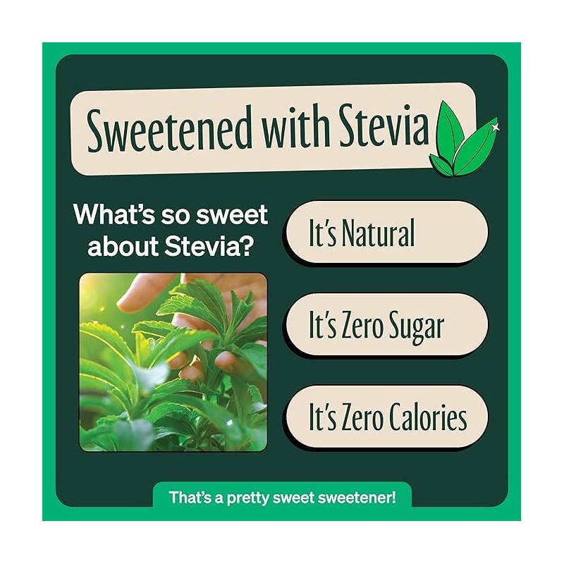 Zevia Organic Sugar Free Iced Tea, Tea Refresher Variety Pack,