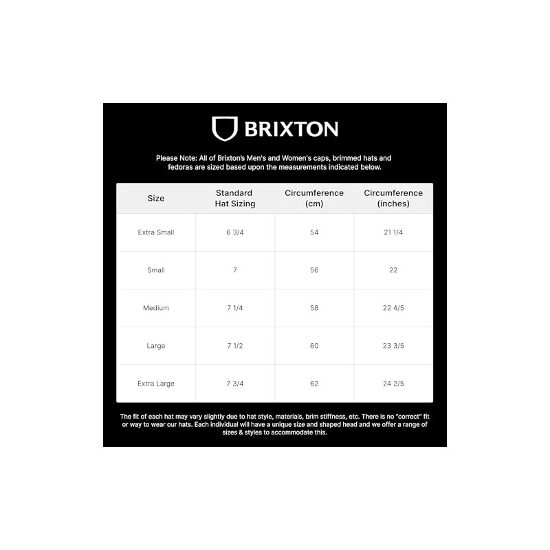 Brixton Brood SNAP Cap, Grey/Black, L