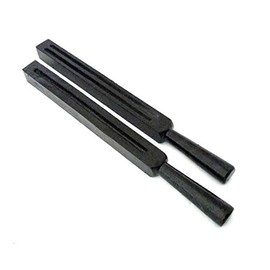 15 Inch Double Sided Ingot Wire Mold with Handle Gray in Color