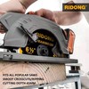 RIDONG 6-1/2 Inch Circular Saw Blade, 24-Tooth with 5/8" Arbor