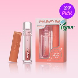 ETUDE Over Glowy Tint 3g - [SET] 05 Bambi Cherry (+Melting Balm Mini 06 Snuggle Pink)