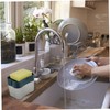STOBAZA 1set Dish Soap Pump Dispenser Sponge Holder Kitchen Organizer