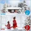 Window Insulation Kit, 63 × 394 Inch Plastic Window Coverings