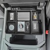 HGWEI Power Sliding Center Console Organizer Compatible with 2021-2026 GMC