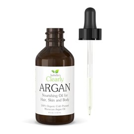 Clearly ARGAN: Aceite de Argán ORGÁNICO 100% Puro y Virgen | Extraído en Frío | Ideal para Cabello, Barba, Piel, Cara y Uñas | Antiarrugas y Humectante Natural | Secreto de Belleza Marroquí