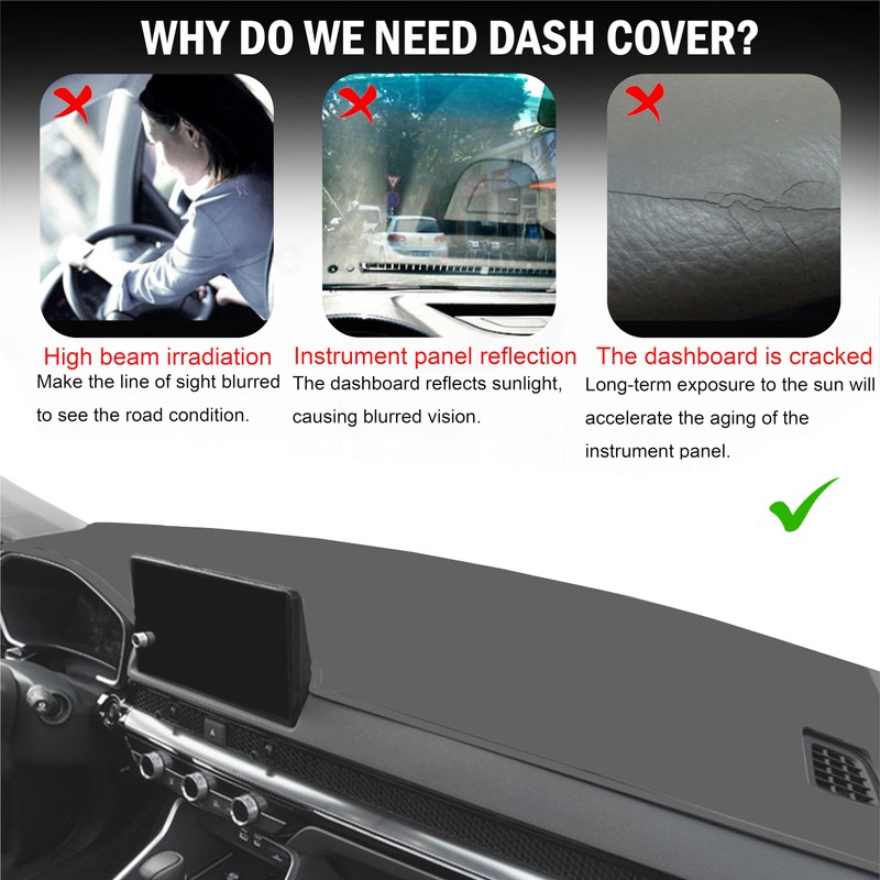 Dash Cover for Honda CR-V CRV Accessories 2023 2024 2025