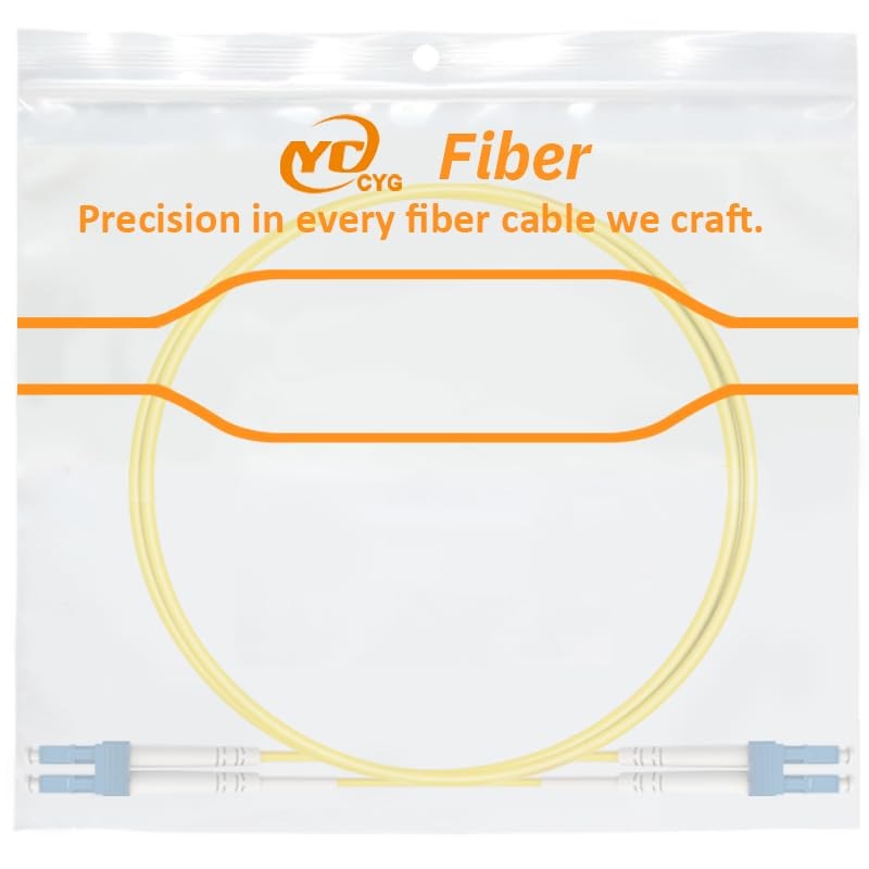 CHunreegow LC to LC Fiber Patch Cable, OS2 Single Mode