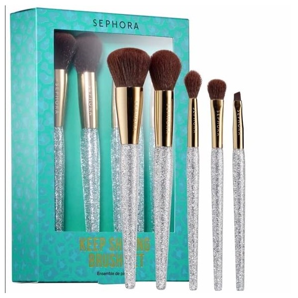 SEPHORA COLLECTION Keep Shining 5 Piece Brush Set