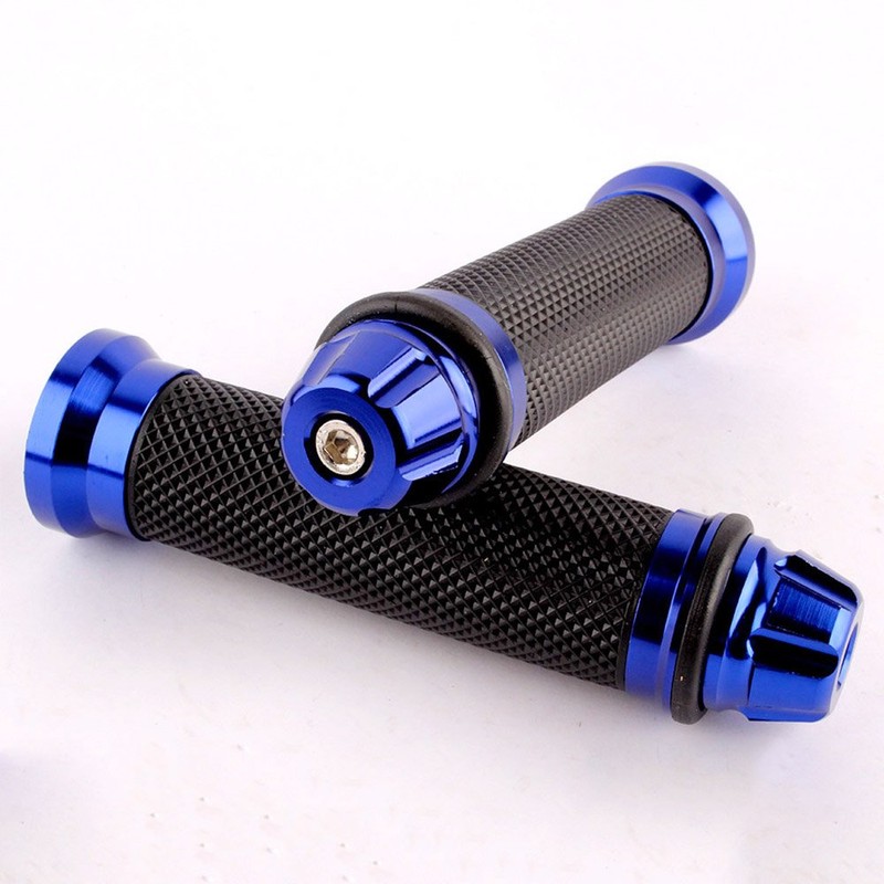evomosa Bike Clips, Universal Motorcycle Clips, Aluminum Bar Ends, 0.9