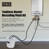 Tankless Water Heater Descaling Flush Kit Includes Submersible Utility Pump