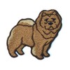 Chow Chow Iron on Patch