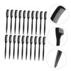 Ipetboom 50Pcs Portable Eyebrow Brush Handheld Brow Grooming Tools for