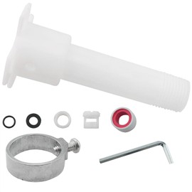 CHENJIN 1 Set Bathtub Faucet Nozzle Adapter 1/2 inch Bathtub Nozzle Diverter Repair Kit with Assembly Tool Switcher Repair Part 4-in-1 Bathtub Spout Adapter