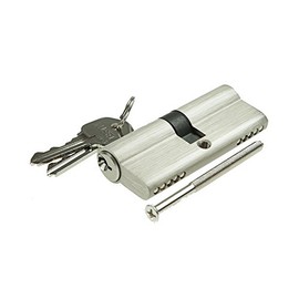 NuSet 75mm Long Double Side Open Mortise Security Door Lock Cylinder