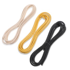 Cloth-Covered Braided Guitars Wires, Electric Vintage-Style Pushback Guitar Wire, Pushback Wire for Electric Guitar Upgrades Kits, 3.3-white/3.3-black/3.3-yellow
