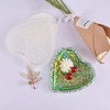 Jewelry Storage Box Casting Molds Heart Bottom Tray Silicone Mold