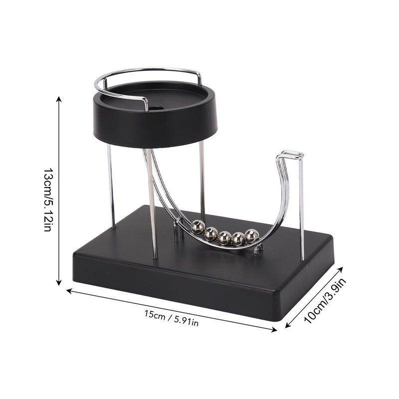 Perpetual Motion Steel Ball Reduce Anxiety Rolling Balls Decompression Toy