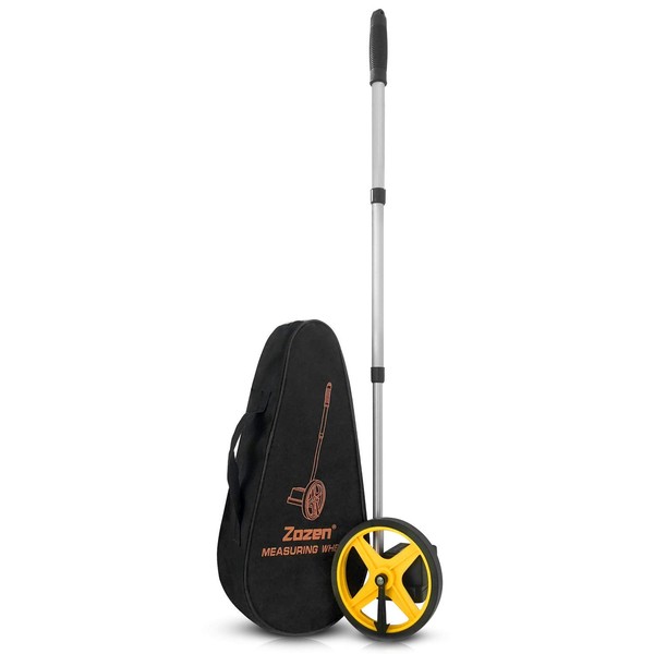 zozen Zozen Measuring Wheel in Feet and Inches, 6-inch Measure