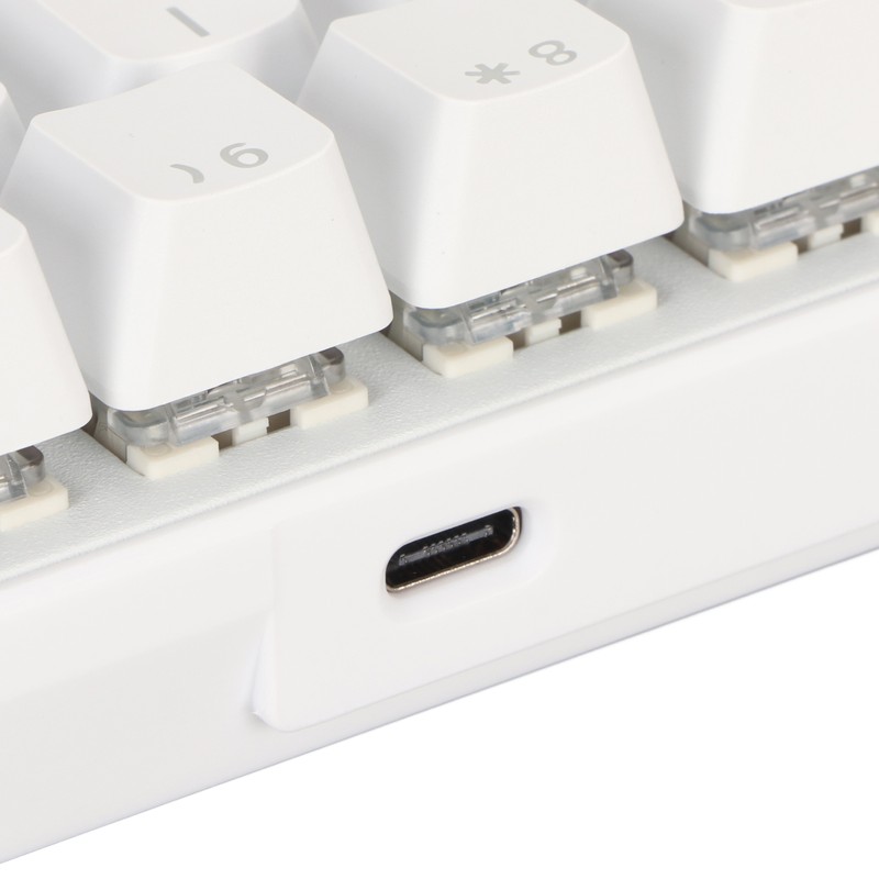 Gaming Keyboard USB 68 Keys Blue Switch N Key Rollover