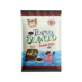 Japanese Tempura Seaweed Chips, Noriten – Teriyaki Flavor | 5.29oz | Made in Japan by Swashbuckle Snacks