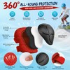 Lafefe 6PCS Red Kids Protective Gear Set Knee Elbow Wrist