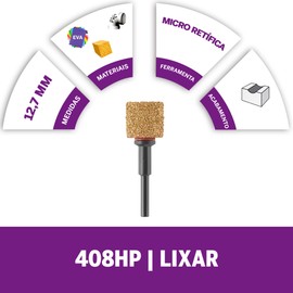 Dremel 408HP Max Life 60 Grit Carbide Sanding Drum/Hole Saw Bit