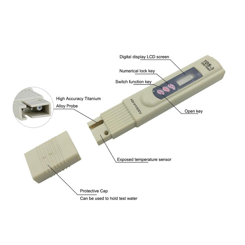 ZOYUBS TDS Meter, Water Quality Meter, TDS Meter, TDS Meter,