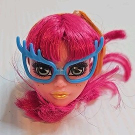 MONSTER HIGH GEEK SHRIEK GIGI GRANT PROTOTYPE HEAD RARE MATTEL