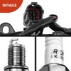 A-Premium 1x Ignition Coil Pack and 6x Iridium Spark Plugs