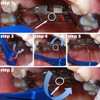 Llave expansora: herramienta giratoria de expansión de ortodoncia dental para