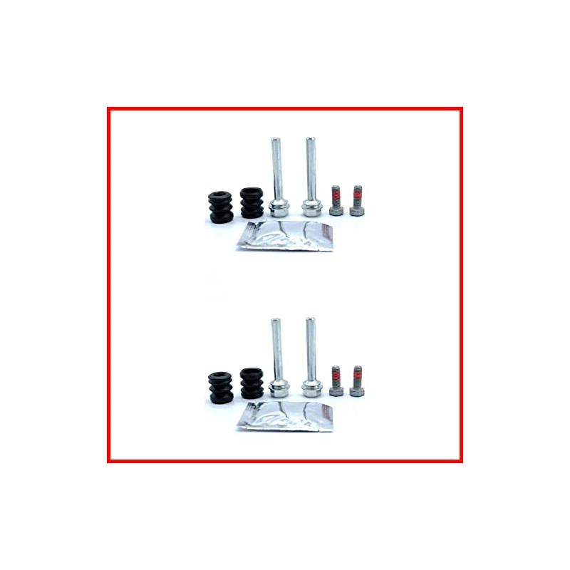 2 Sets Rear Brake Caliper Slider Pins Guide Bolts For