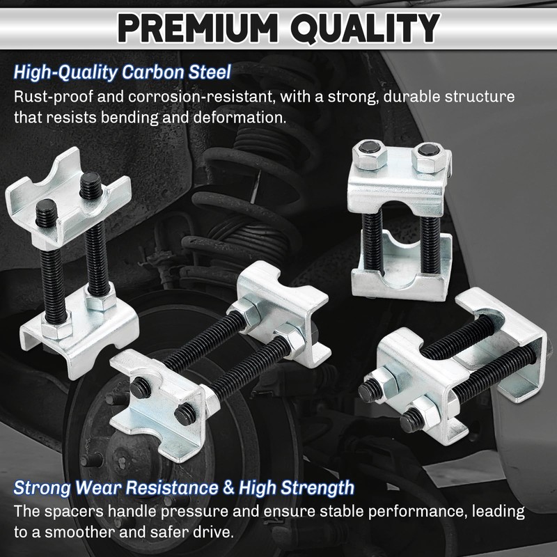 weyleity Coil Spring Spacers 8PCS | 2-Way Adjustable Lift Or