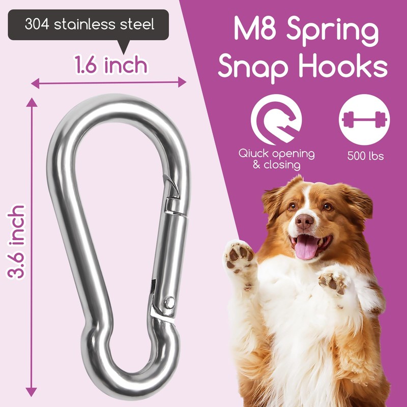 Heavy Duty Dog Tie Out Cable 30ft with Stake -