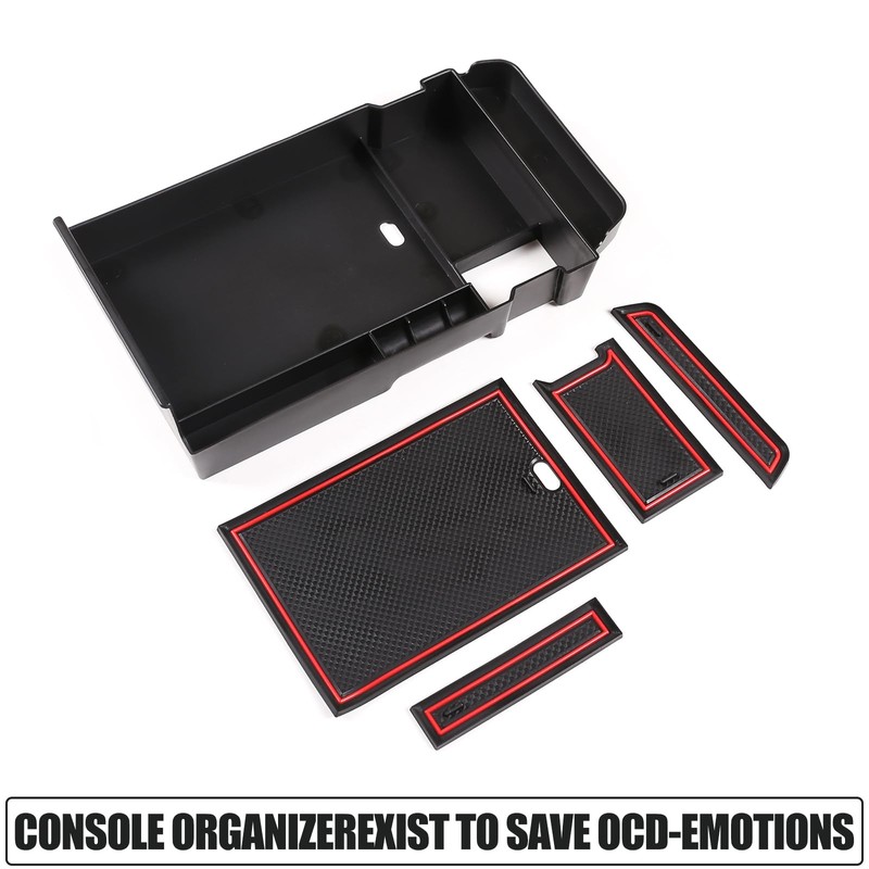 LLKUANG Center Console Organizer Tray Compatible with 2019 2020 2021