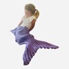 Purple Baby and Toddler Mermaid Tail Blanket Girls Mermaid Baby
