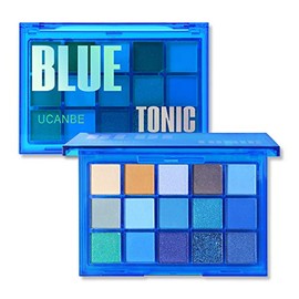 UCANBE Brillante Neón Sombra de Ojos Maquillaje Palette-15 Tonos Alto Pigmentado Morado Azul Amarillo Brillo Mate Brillo Metálico Sombra de Ojos...   