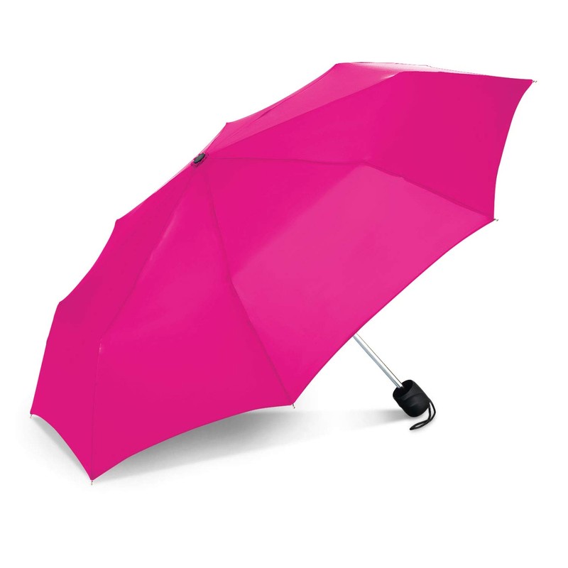 ShedRain Umbrellas Rain Essentials Manual Compact, Hot Pink, One Size