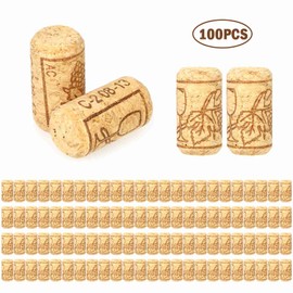 100pcs/set Wine Bottle Stopper 40*21mm Set of 100pcs Red Wine Bottle Stopper Oak Red Wine Bottle Stopper Oak Wine Corks