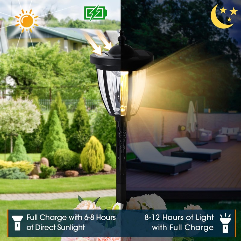Sun-Ray Kambria Multi Function 2-Piece Set of Solar Lights with