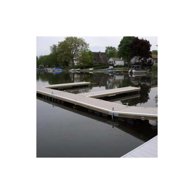 EasyFlex Marine P-Profile Dock Edging, White, 10' Coil