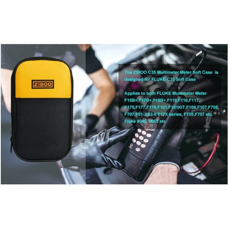 Soft Case Bag for Multimeters Fits Fluke C35 Hioki Kyoriysu