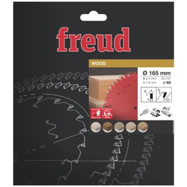 Freud F03FS09690 -FR07W005H Circular Saw Blade Diameter 165 2.4/1.6 AL20 Z48 BA 5°