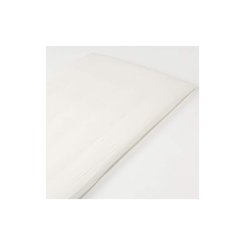 MUJI 84853746 Washed Fitted Sheet, Mattress Thin for Small, 31.5