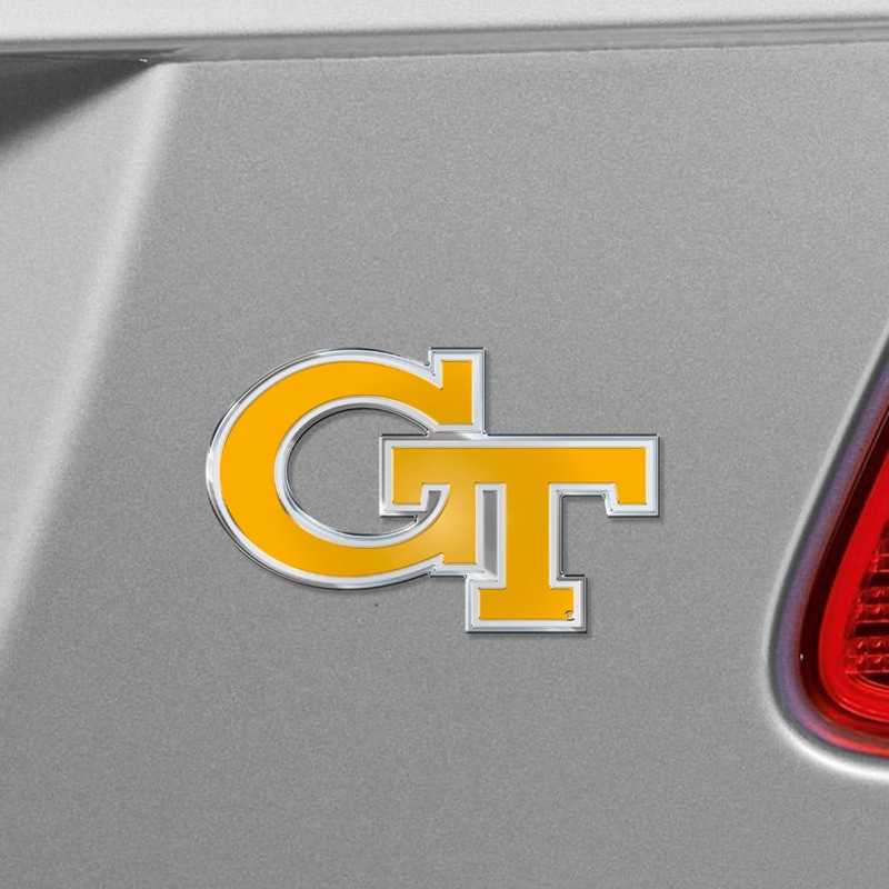 Fanmats 60524: Georgia Tech Yellow Jackets Heavy Duty Aluminum Embossed